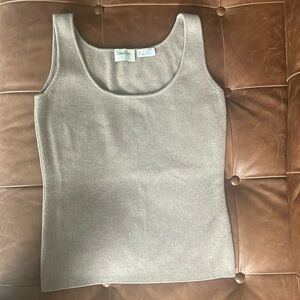 Neiman Marcus exclusive cashmere tank